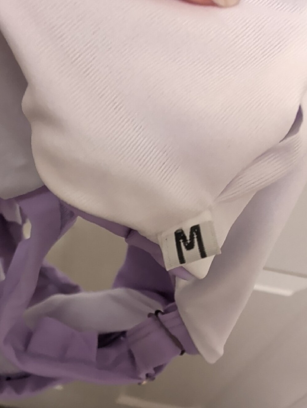 Lulupop Lilac and White Pole Fitness Outfit - Picture 16 of 16